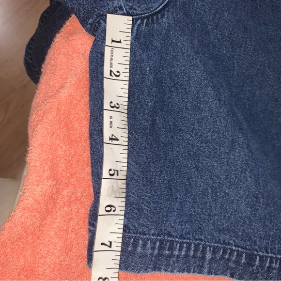 Tommy Hilfiger Blue Denim Vintage Shorts - Picture 8 of 8